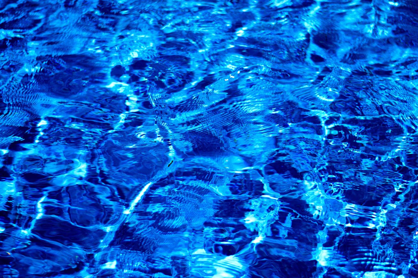 Blue water